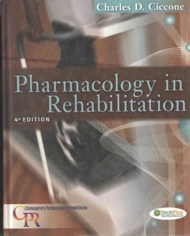 Image of - (Old)Pharmacology In Rehabilitation