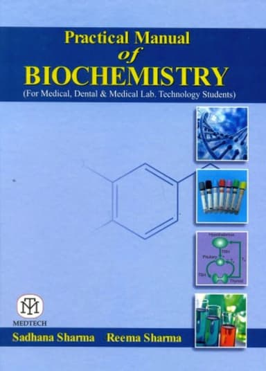 Image of - Practical Manual Of Biochemistry