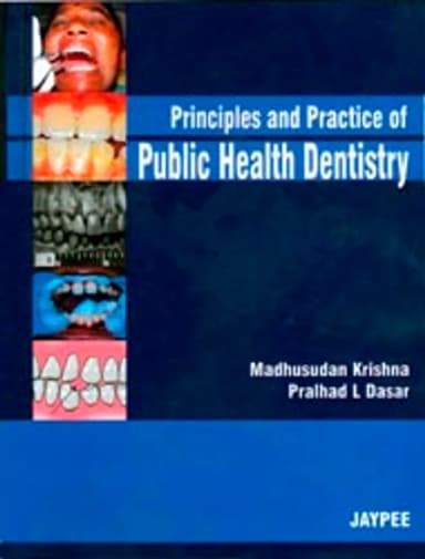 Image of - Principles And Practice Of Public Health Dentistry | Hardcover