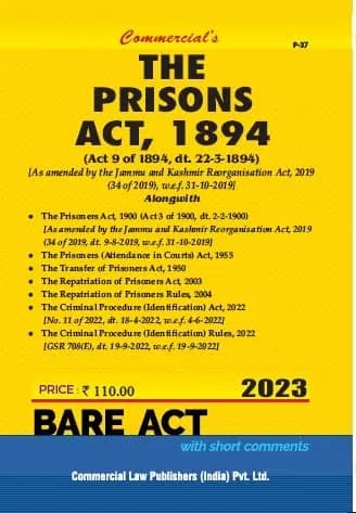 Image of - Prisons Act, 1894