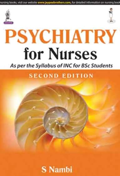 Image of - Psychiatry For Nurses As Per The Syllabus Of Inc For Bsc Students | Paperback