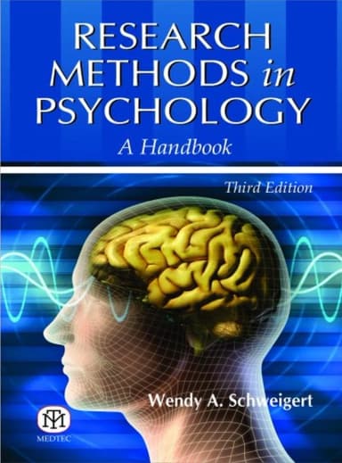 Image of - Research Methods In Psychology Third Edition | Paperback