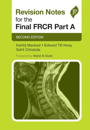 Image of - Revision Notes For The Final Frcr Part A | Paperback