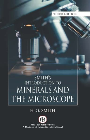 Image of - Smith'S Introduction To Minerals And The MicroscopeThird Edition | Paperback