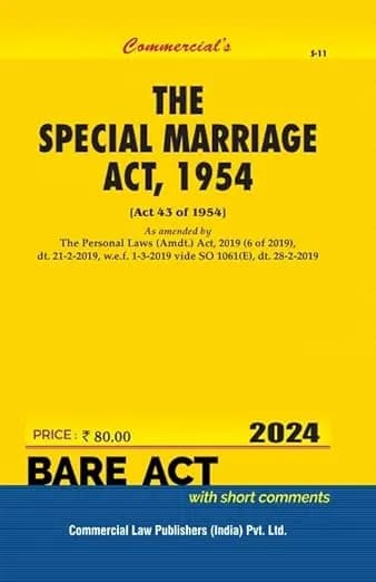 Image of - Special Marriage Act, 1954