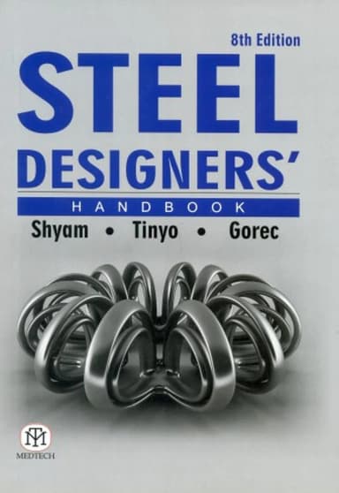 Image of - Steel Designer'S Handbook 8th Edition | Paperback