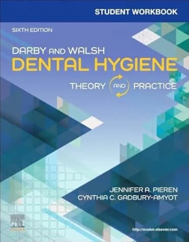 Image of - Student Workbook for Darby & Walsh Dental Hygiene: Theory and Practice -6th Edition