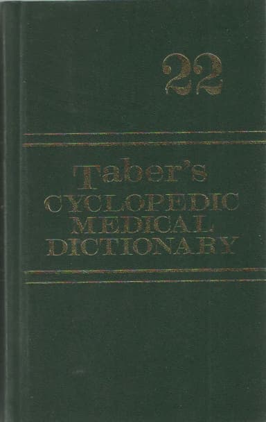 Image of - Taber'S Cyclopedic Medical Dictionary Thumb Index With Dvd | Hardcover