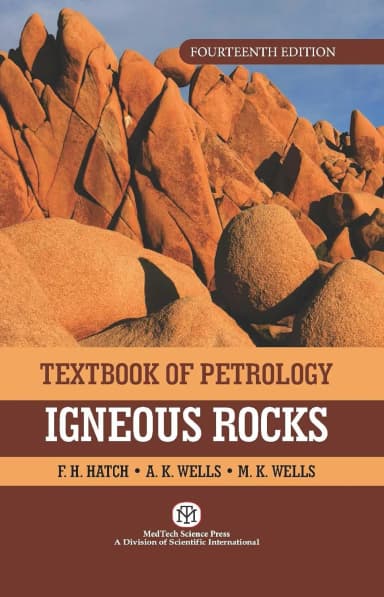 Image of - Textbook Of Petrology : Igneous Rocks 14th Edition | Paperback
