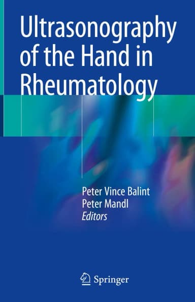 Image of - Ultrasonography of the Hand in Rheumatology | Hardcover