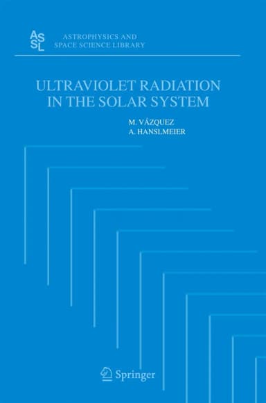 Image of - Ultraviolet Radiation in the Solar System | Hardcover