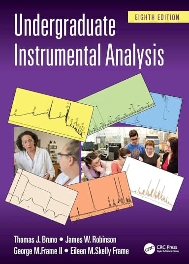 Image of - Undergraduate Instrumental Analysis 8th Edition | Hardcover