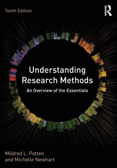 Image of - Understanding Research Methods An Overview Of The Essentials 10th Edition | Paperback