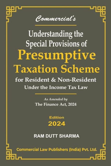 Image of - Understanding of Special provisions of Presumptive Taxation Scheme 2024 Edition