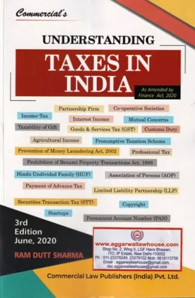 Image of - UNDERSTANDING TAXES IN INDIA 3rd Edition