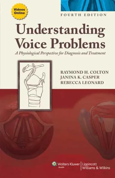Image of - Understanding Voice Problems | 4th Edition | Hardcover
