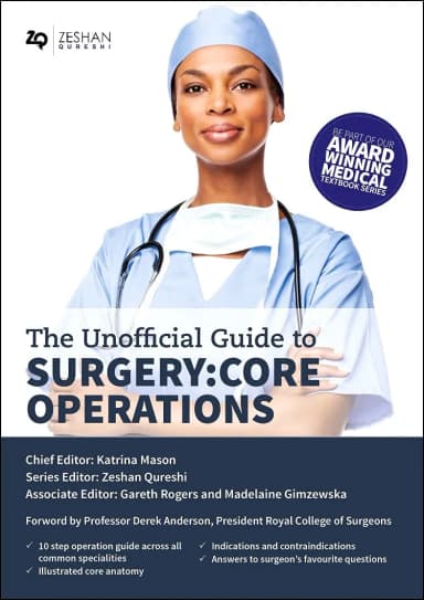 Image of - The Unofficial Guide to Surgery Core Operations | Paperback