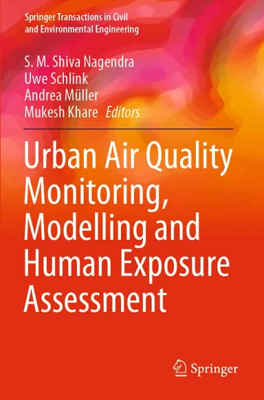 Image of - Urban Air Quality Monitoring Modelling And Human Exposure Assessment | Paperback