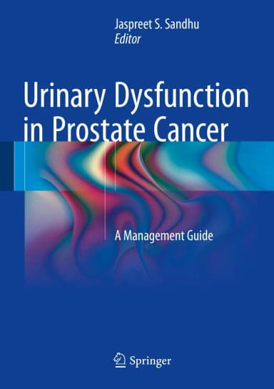 Image of - Urinary Dysfunction in Prostate Cancer | Hardcover