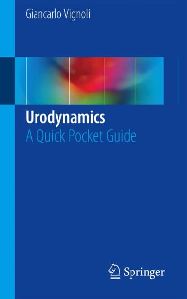 Image of - Urodynamics A Quick Pocket Guide | Paperback
