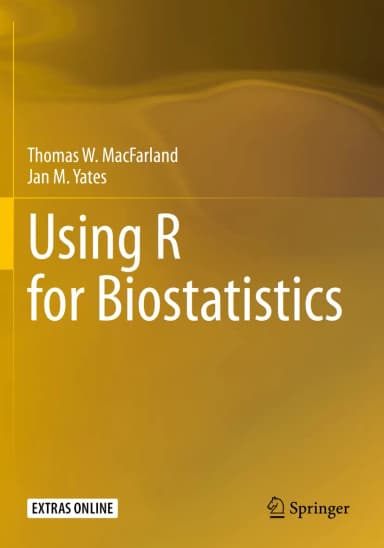 Image of - Using R For Biostatistics | Paperback
