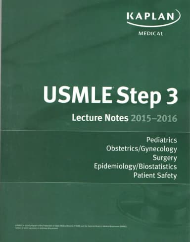 Image of - Usmle Step 3 Lecture Notes Bundle (2Vols) | Paperback