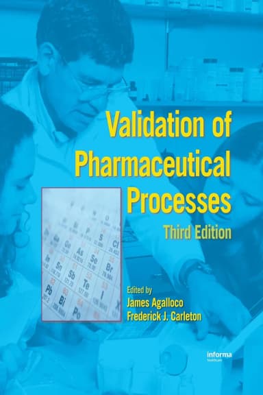 Image of - Validation of Pharmaceutical Processes | Third Edition