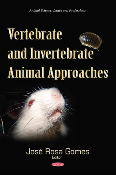 Image of - Vertebrate and Invertebrate Animal Approaches | Hardcover