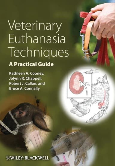 Image of - Veterinary Euthanasia Techniques A Practical Guide | Paperback