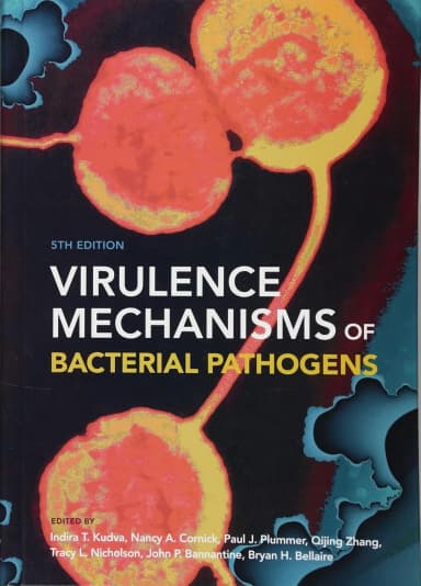 Image of - Virulence Mechanisms Of Bacterial Pathogens 5th Edition | Hardcover