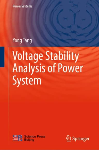 Image of - Voltage Stability Analysis Of Power System | Hardcover