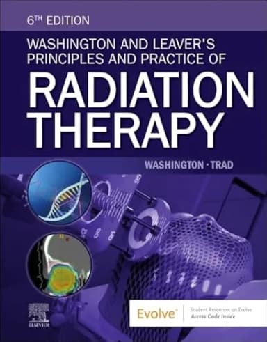 Image of - Washington and Leaver's Principles and Practice of Radiation Therapy -6th Edition