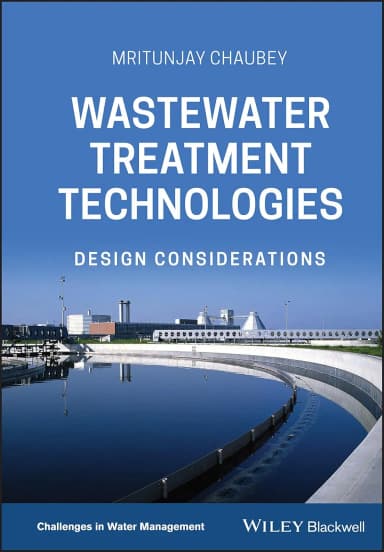 Image of - Wastewater Treatment Technologies Design Considerations | Hardcover