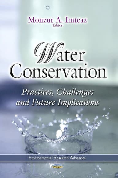 Image of - Water Conservation Practices | Challenges and Future Implications | Hardcover