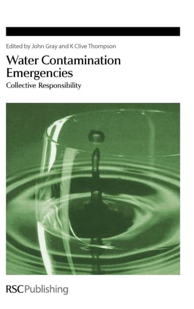 Image of - Water Contamination Emergencies Collective Responsibility | Hardcover