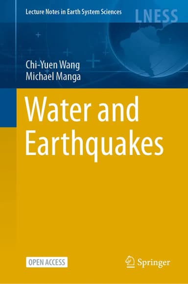 Image of - Water And Earthquakes | Hardcover