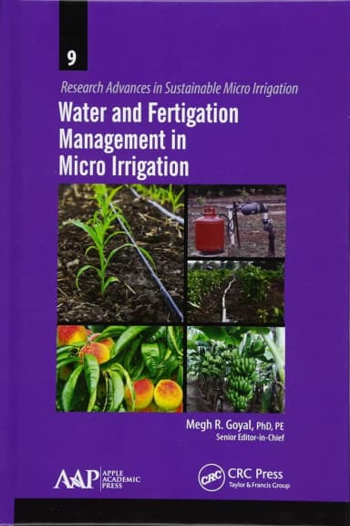 Image of - Water and Fertigation Management in Micro Irrigation | Hardcover