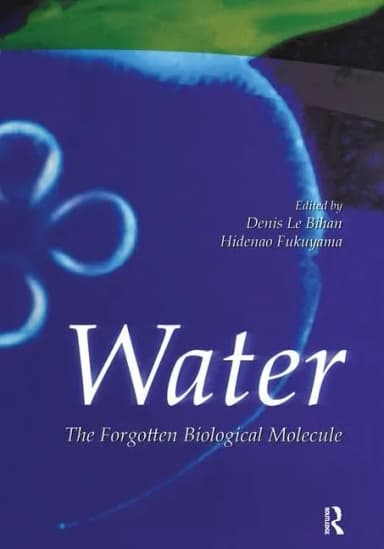 Image of - Water The Forgotten Biological Molecule | Hardcover