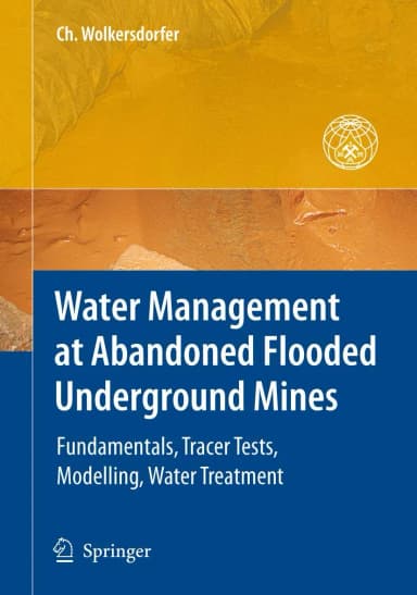 Image of - Water Management At Abandones Flooded Underground Mines | Hardcover