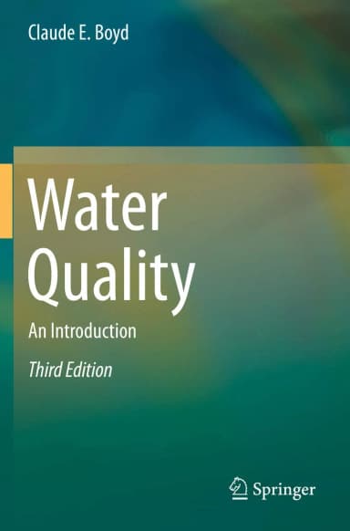 Image of - Water Quality An Introduction Third Edition | Paperback
