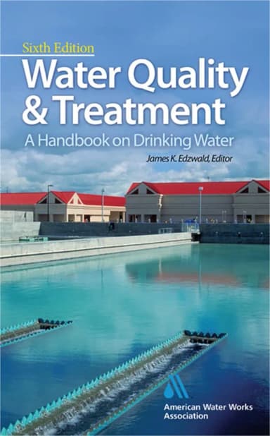 Image of - Water Quality and Treatment A Handbook on Drinking Water | Hardcover