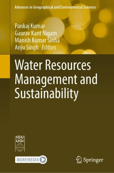 Image of - Water Resources Management And Sustainability | Hardcover