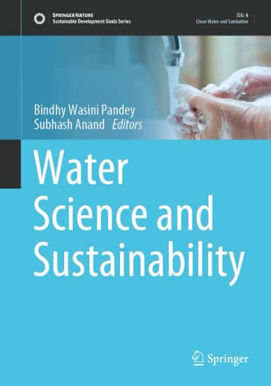 Image of - Water Science and Sustainability | Hardcover