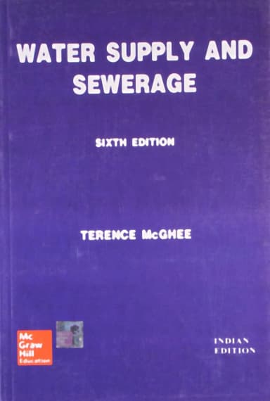 Image of - Water Supply and Sewerage | 6th Edition | Paperback