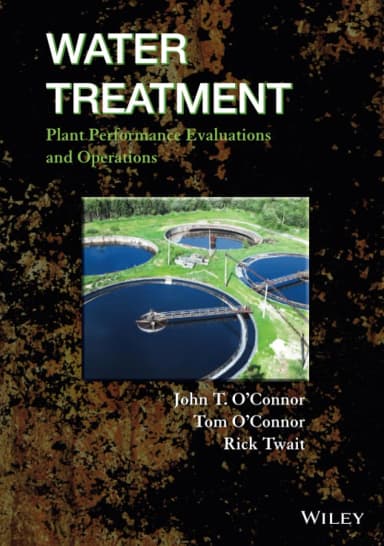Image of - Water Treatment Plant Performance Evaluations and Operations | Hardcover