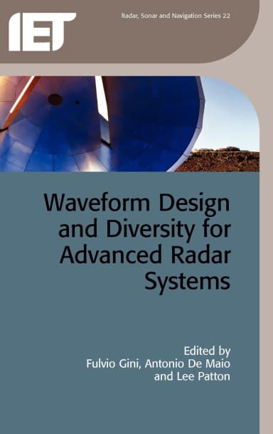 Image of - Waveform Design and Diversity for Advanced Radar Systems | Hardcover