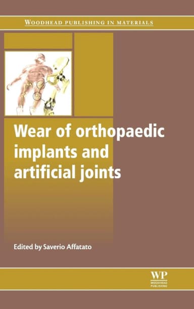 Image of - Wear of Orthopaedic Implants and Artificial Joints | Hardcover