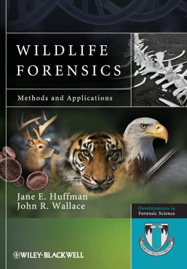 Image of - Wildlife Forensics Methods and Applications | Paperback