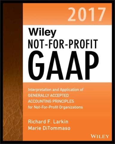 Image of - Wiley Note-For-Profit GAAP 2017 | Paperback