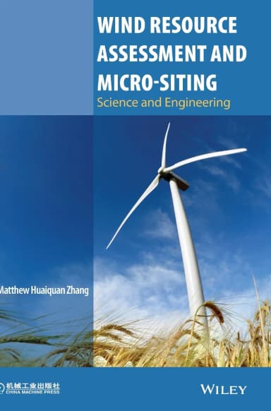 Image of - Wind Resource Assessment and Micro-Siting Science and Engineering | Hardcover